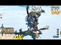  laventure breath of the wild en 4k  le lynel des neiges 30