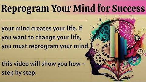 Reprogram Your Mind For Success || Learn English Through Motivation 🔥 || Graded Reader 💡