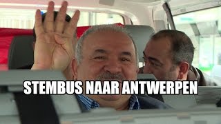 Turkse stembus naar Antwerpen