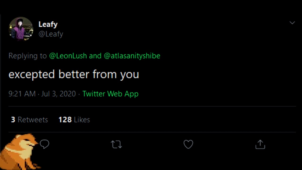 The Leafyishere Twitter follow effect