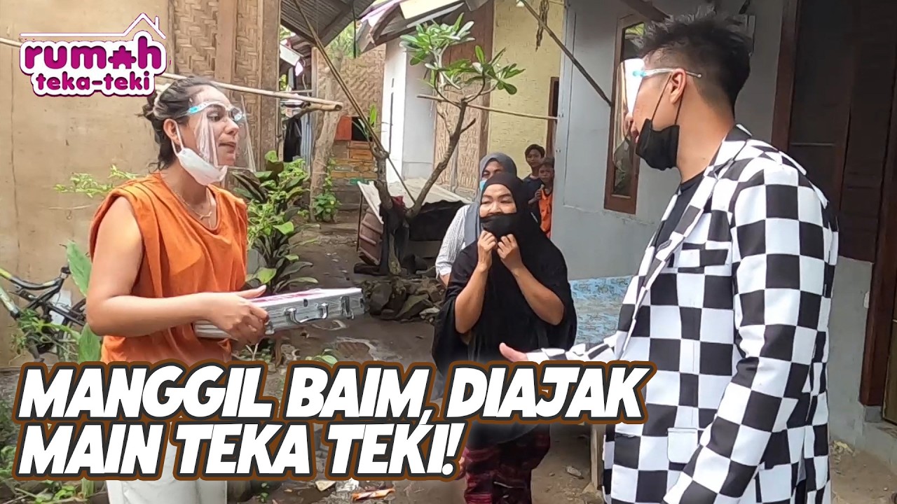 SEMANGAT BUAT IKUT MAIN TEKA TEKI, DAPAT HADIAH 1.25JUTA | RUMAH TEKA TEKI | EPS.77 (3/4)
