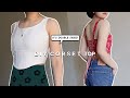 THRIFT FLIP / DIY ✨reversible✨CORSET TOP - wear it 2 ways