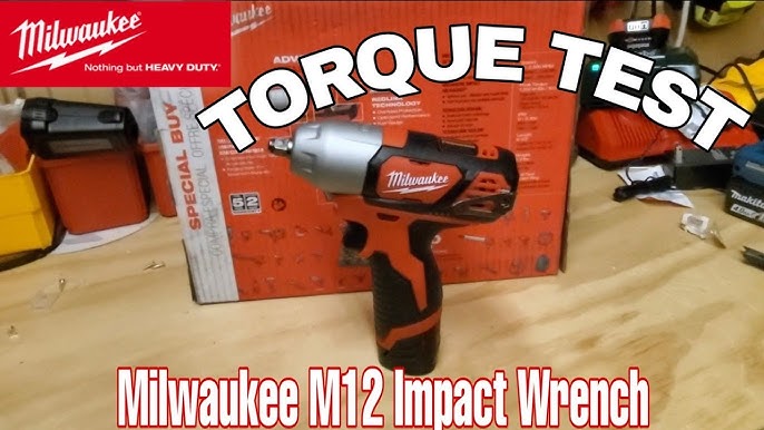 Milwaukee Tool M12 Nouvelle Génération FUEL 12-Volt Lithium-Ion Visseuse à  percussion hexa