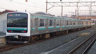E501系 K751編成 返却回送 鹿島駅発車