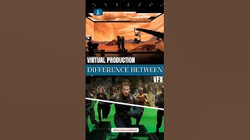 What’s the Difference Between VFX and Virtual Production? #virtualproduction