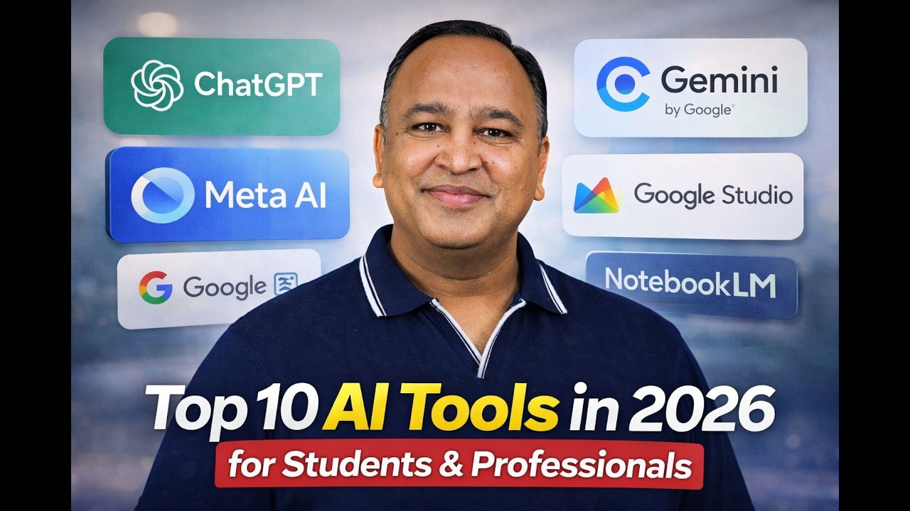 Top 10 AI Tools You Must Try in 2026 🚀 - YouTube