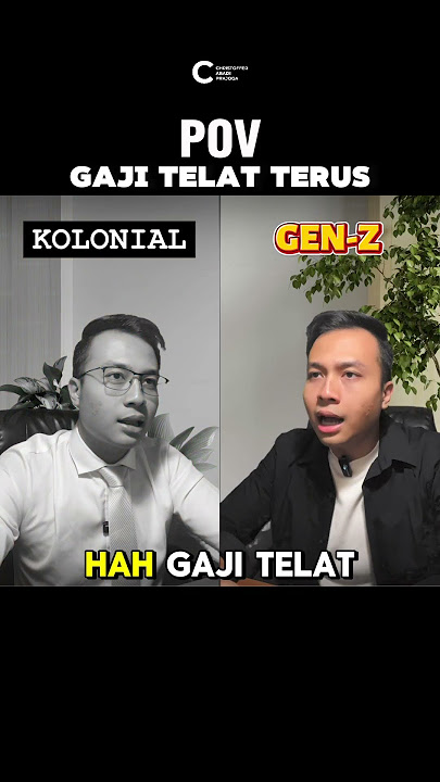 POV : GAJI TELAT LAGI