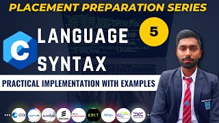 5. C Programming Syntax With Examples | Practical Implementation On Compiler | Tutor Abhi