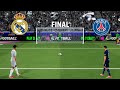 Real Madrid vs PSG Penalty Shootout | Mbappe vs Hakimi | Highlights