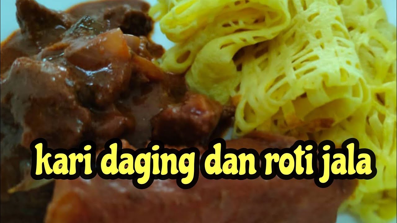 Ada Sesuatu Yang Tiba Tiba Datang Bila Nak Masak Kari Daging Dan Roti Jala Youtube