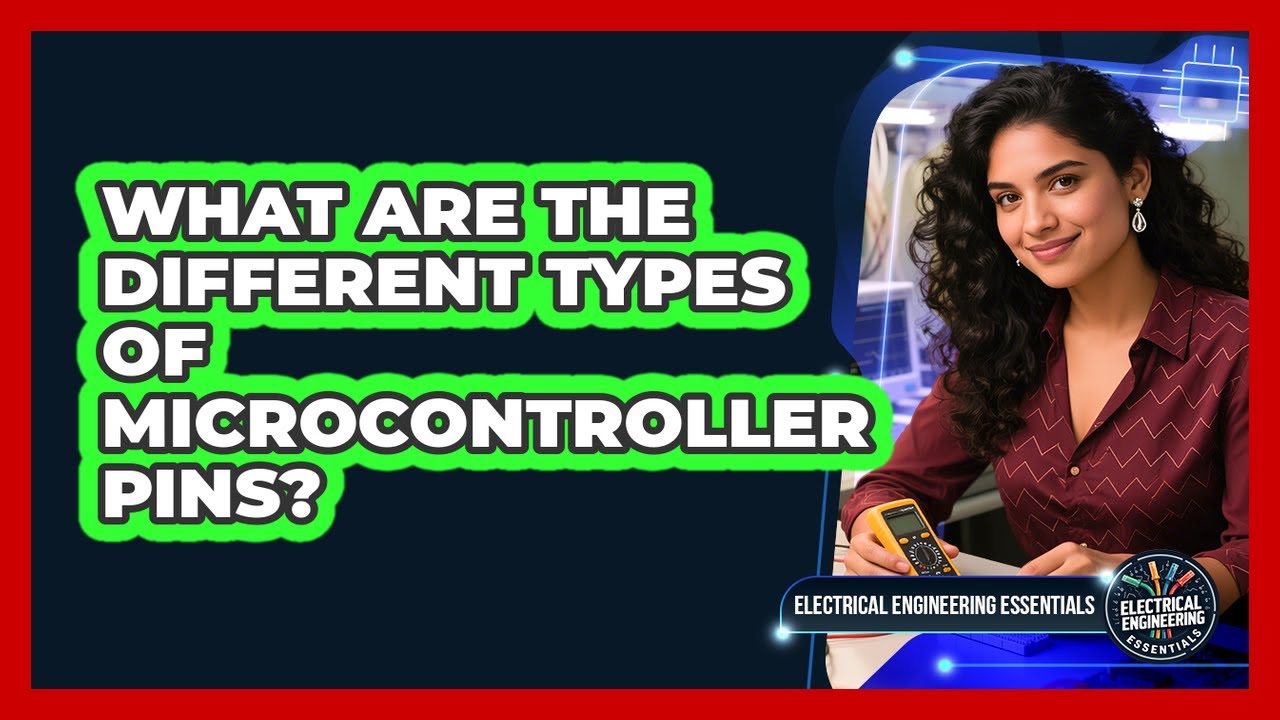 What Are the Different Types of Microcontroller Pins? - YouTube