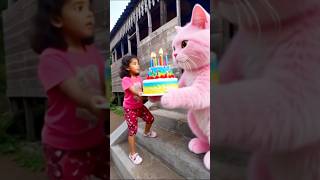Download Lagu Kucing cantik bawa kue ulang tahun #kucing #cat #kucinglucu #feedshorts MP3