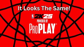 NBA2K25... It Honestly Looks The Same