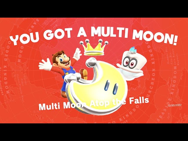 Hello this the moon that you can find in the video game Super Mario Odyssey  ;) You got a moon