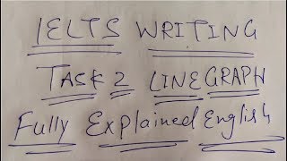 HOW TO DO A LINE GRAPH ? GET HIGH BAND IN IELTS WRITING TASK 2