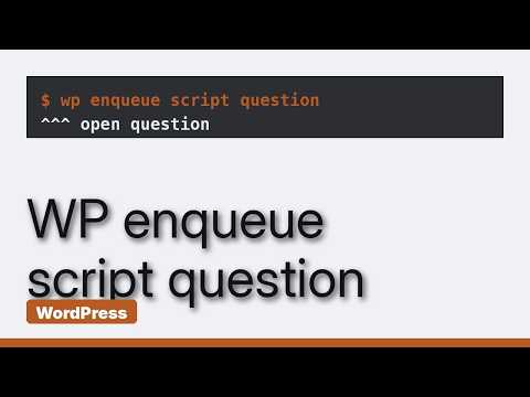 Wordpress: Wordpress - enqueue js issue - page broken, no error