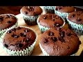 Eggless chocolate muffins without condensed milk