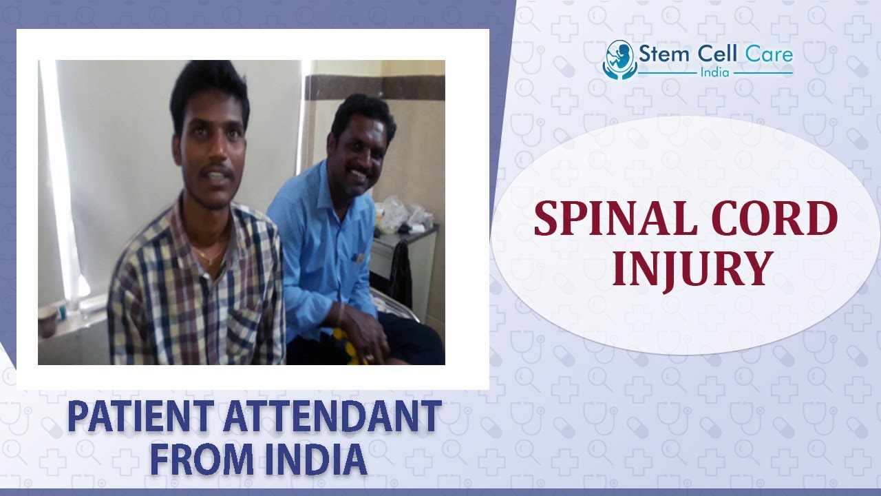 Patient attendant shares his experience after stem cell therapy for ...