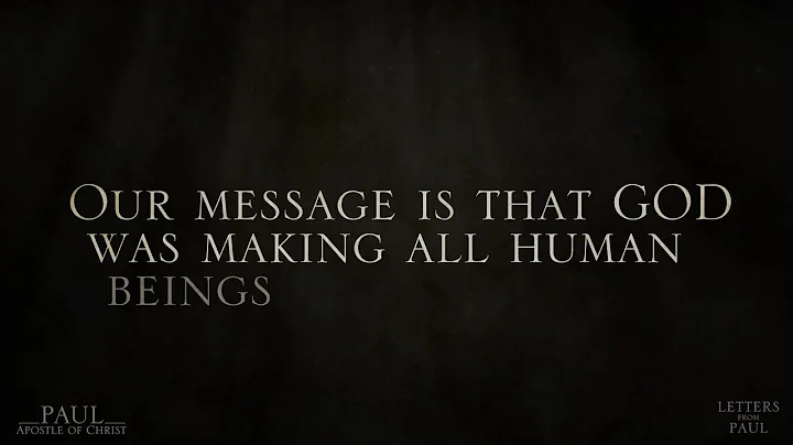 Letters From Paul #3: 2 Corinthians 5