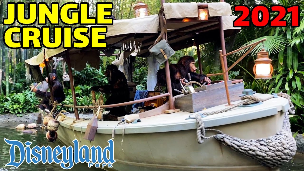 Jungle Cruise FULL NEW 2021 version at Disneyland