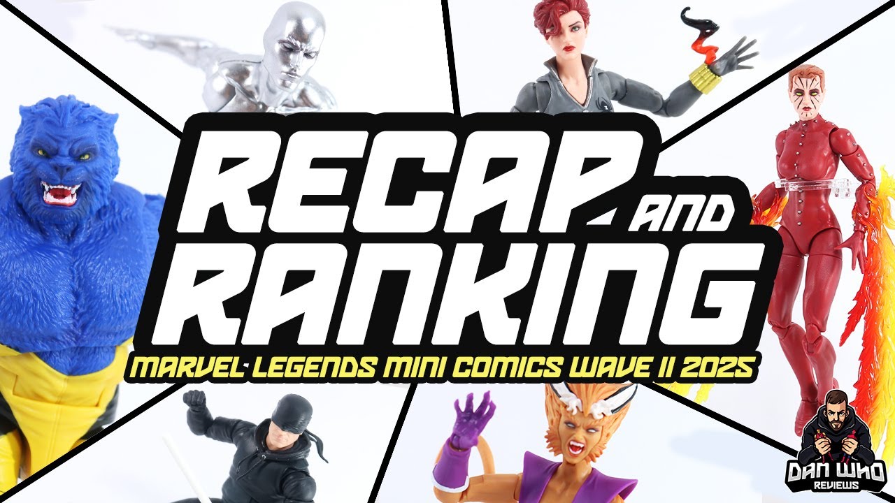 LETS RANK MARVEL LEGENDS MINI COMIC WAVE 2 - YouTube