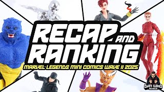 LETS RANK MARVEL LEGENDS MINI COMIC WAVE 2 @DanWhoReviews