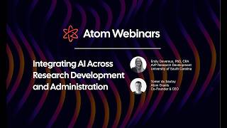 Integrating AI Across Research Development and Administration