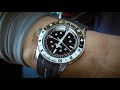 Watch U Strappin&#39;?! Ep. 373 - Serica 8513 Chronometrè GMT on RubberB-style strap