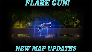Flare Gun In FORTNITE! New Map Updates and Flare Gun Gameplay!