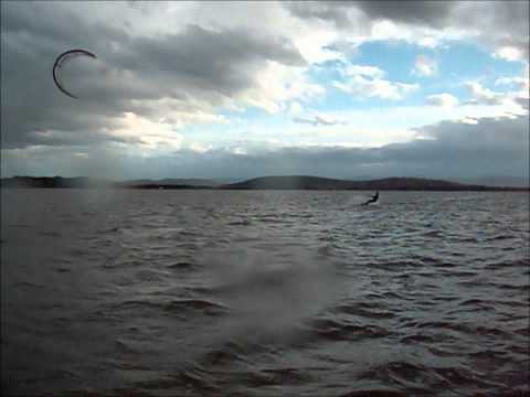 Kiteboarding In Tasmania Learning some tricks the hard way, and the hurt from getting them wrong!