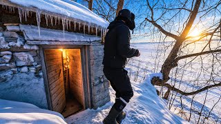 The OLD STONE HOUSE Sheltered Wanderers and Warmed them in the COLD