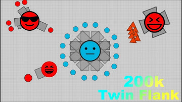 200k Challenge With Twin Flank | 150 Subscriber Special | Diep.io Mobile