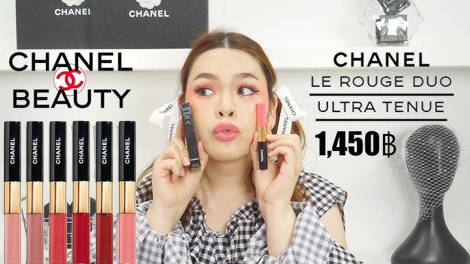 CHANEL NEW Le Rouge Duo Ultra Tenue, Swatches and Comparison