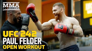 UFC 242: Paul Felder Open Workout Highlights - MMA Fighting