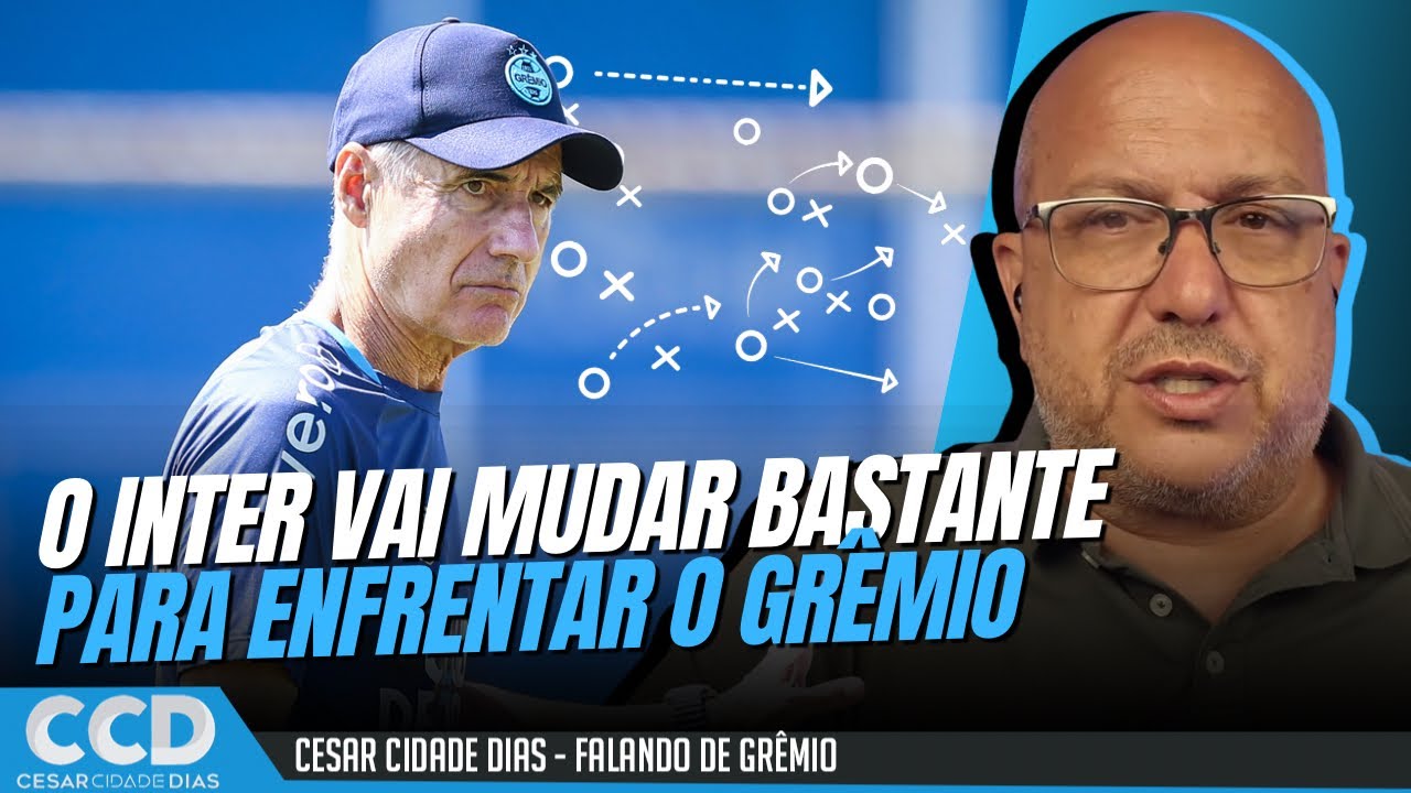 Luis Castro, eu sei como o Inter vai jogar a decisão do Gauchão 