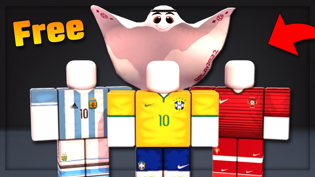 ITENS GRÁTIS DO BRASIL NO ROBLOX, Blusa do Brasil + Ideia de roupa para  usar na copa no roblox 🇧🇷 