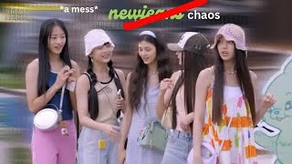 newjeans causing chaos in their camp (when are they not) - newchaos ep 1