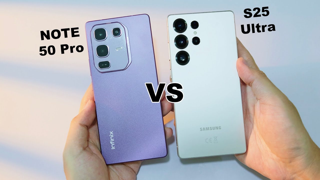 Infinix NOTE 50 Pro VS Samsung Galaxy S25 Ultra - Speed TEST, Screen, Camera