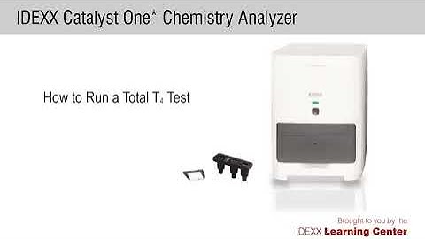 How to Run a Total T4 Test on a Catalyst One® Analyzer