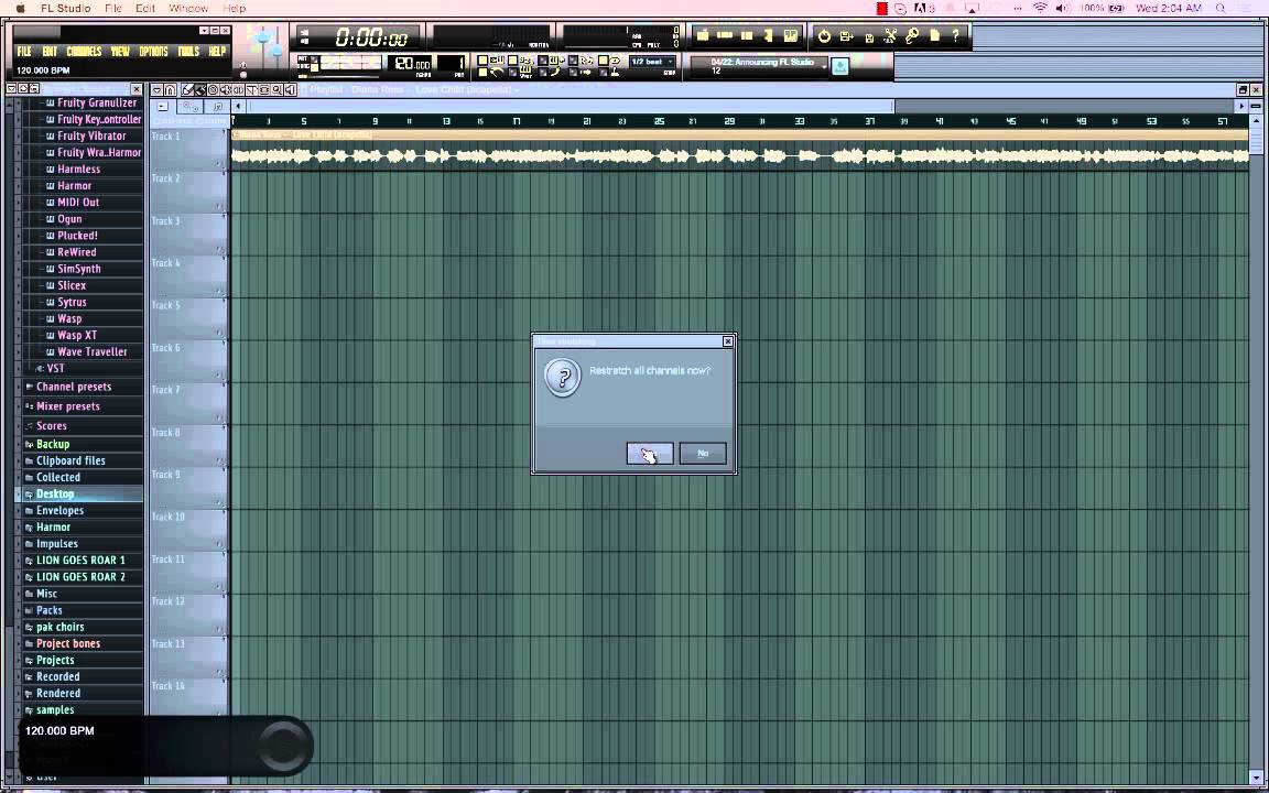 HOW TO CHANGE THE TEMPO OF ANY SONG WITHOUT AFFECTING THE PITCH IN FL ...
