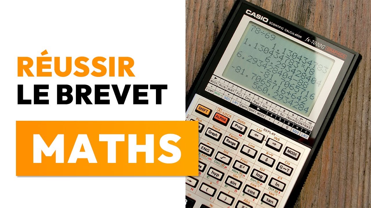 RÉUSSIR l'épreuve de MATHS au BREVET - YouTube