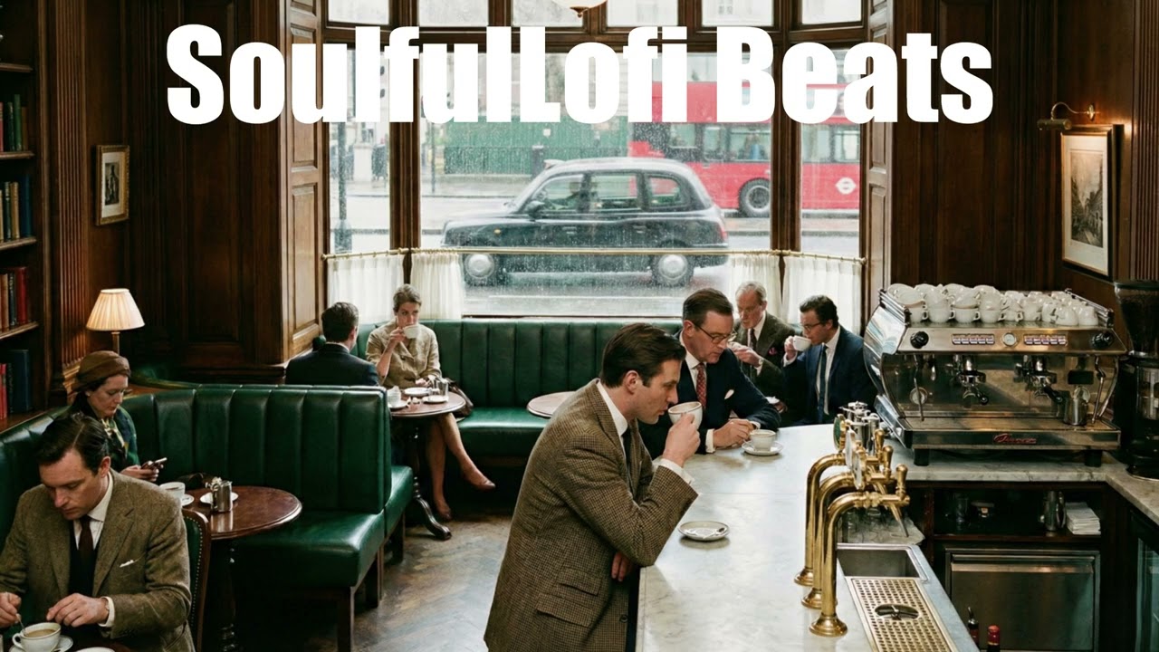 London London Rainy Lofi 🌧️ Melancholic Piano [Sad & Cozy]