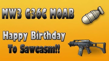 MW3: G36C MOAB - It