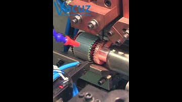 High Quality Automatic Hairpin Motor Armature Commutator Rotor Spot Welding Maachine Process
