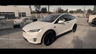 Tesla Model X Chrome Delete ( Storm Trooper Look)