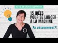 Couture facile pour dbutant machine  15 projets couture pour se lancer