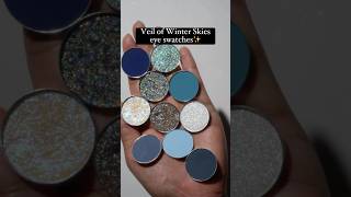 Terra Moons Veil of Winter Skies eye swatches✨