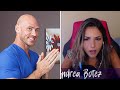 Andrea Botez finds out about Johnny Sins and his art