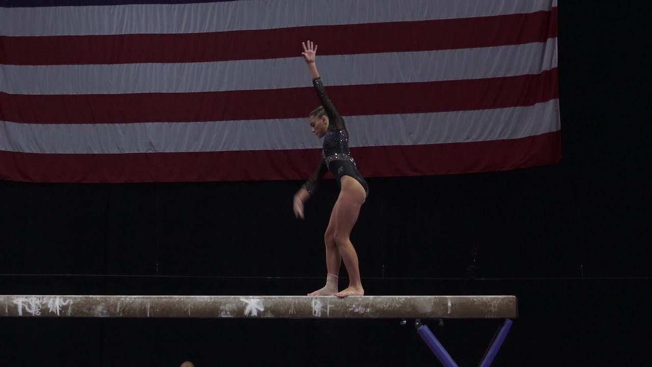 Olivia Dunne Balance Beam 2018 U.S. Gymnastics Championships