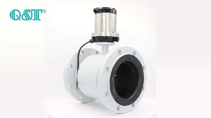 Battery powered magnetic flow meter